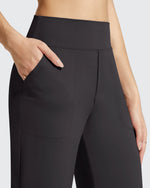 BareFeel Faux Fly Ankle Length Casual Dress Pants