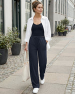 G4Free Chillwhisp Drawstring Wide Leg Pants