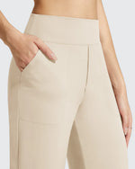 BareFeel Faux Fly Ankle Length Casual Dress Pants
