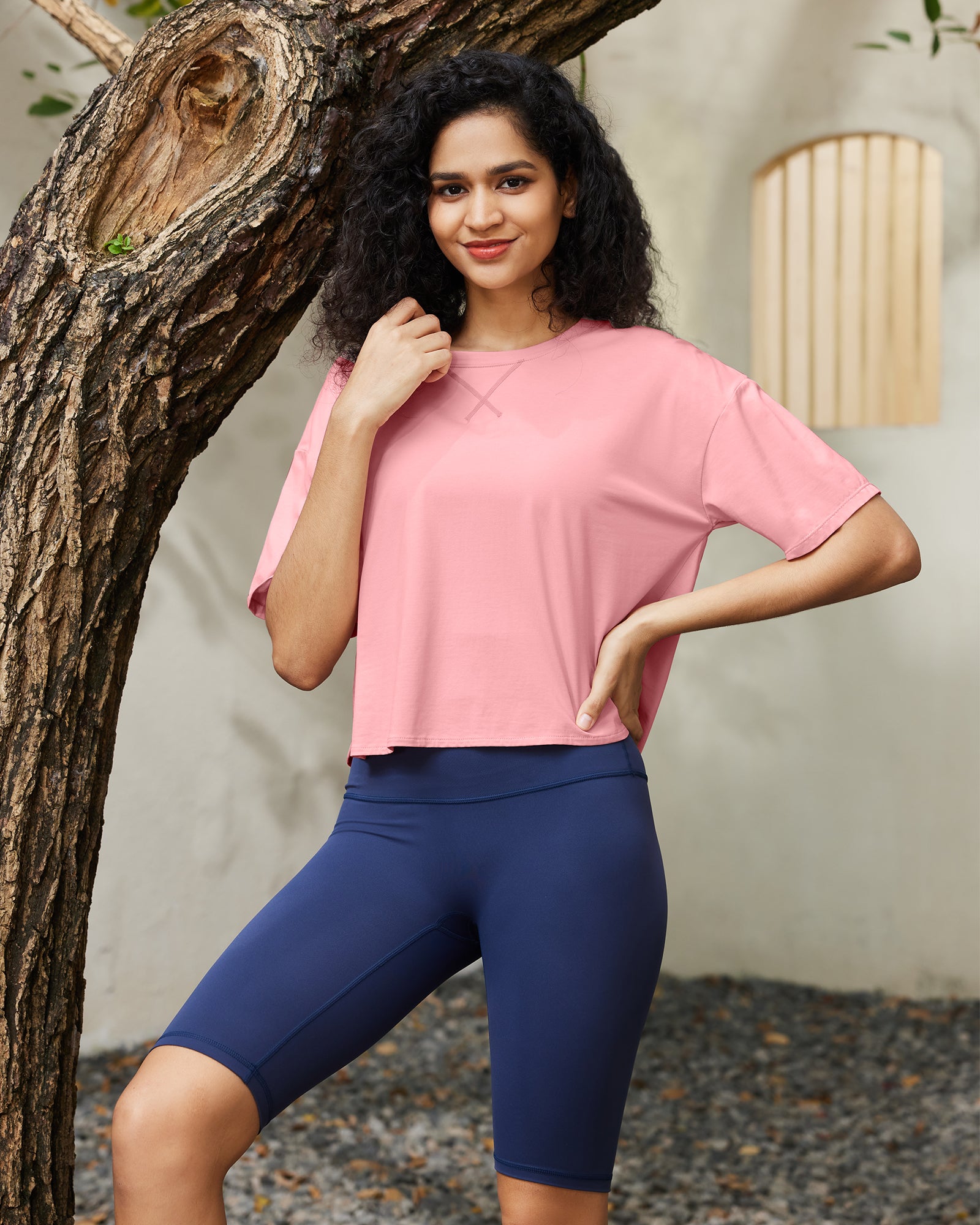 G4Free UPF 50+ Quick Dry Boxy Crop Tee