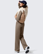 EverGoing Fleece Lined High-Waisted Dressy Pants - G4Free