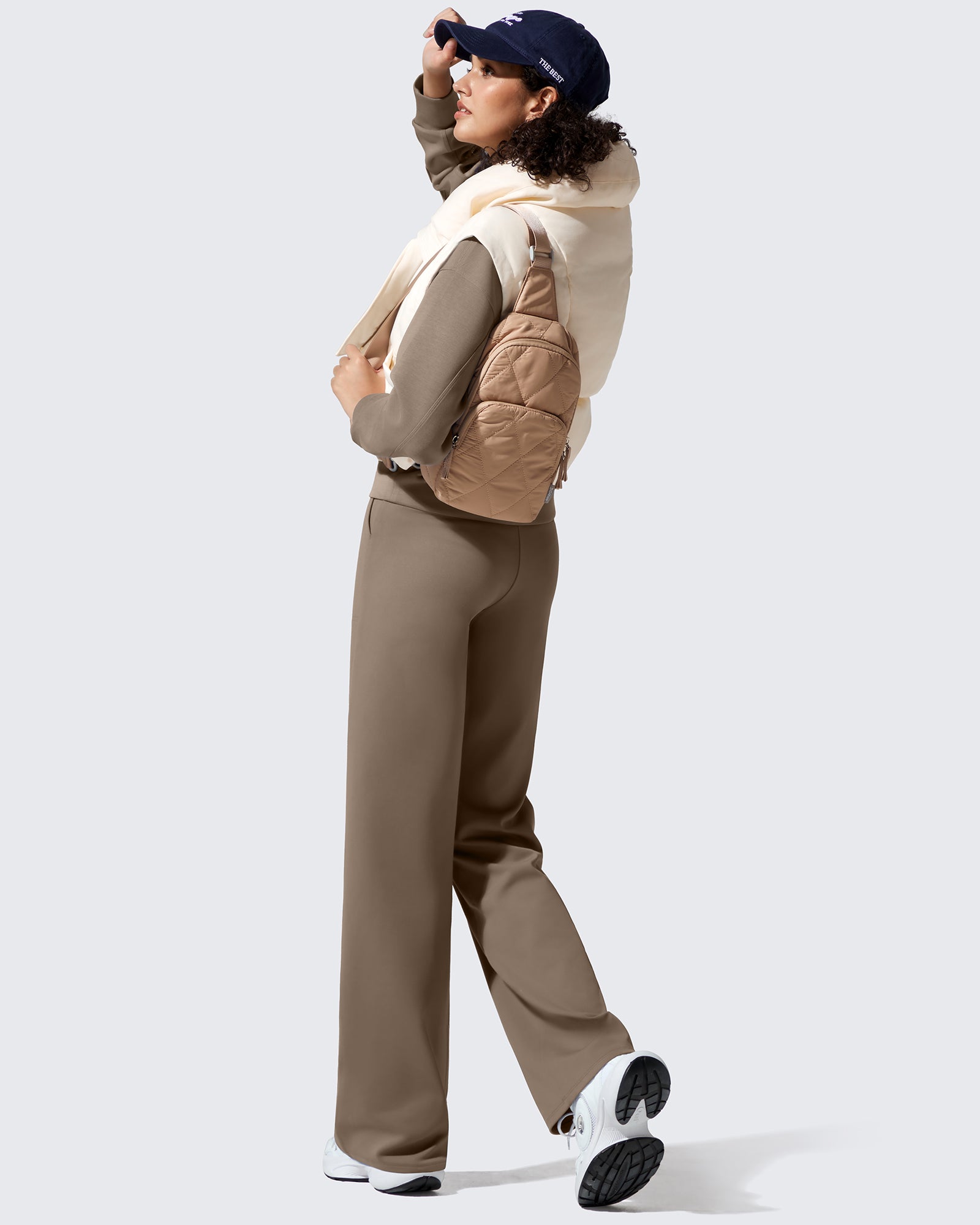EverGoing Fleece Lined High-Waisted Dressy Pants - G4Free