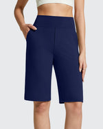 EverGoing Bermuda Pockets Knee Length Shorts 10"
