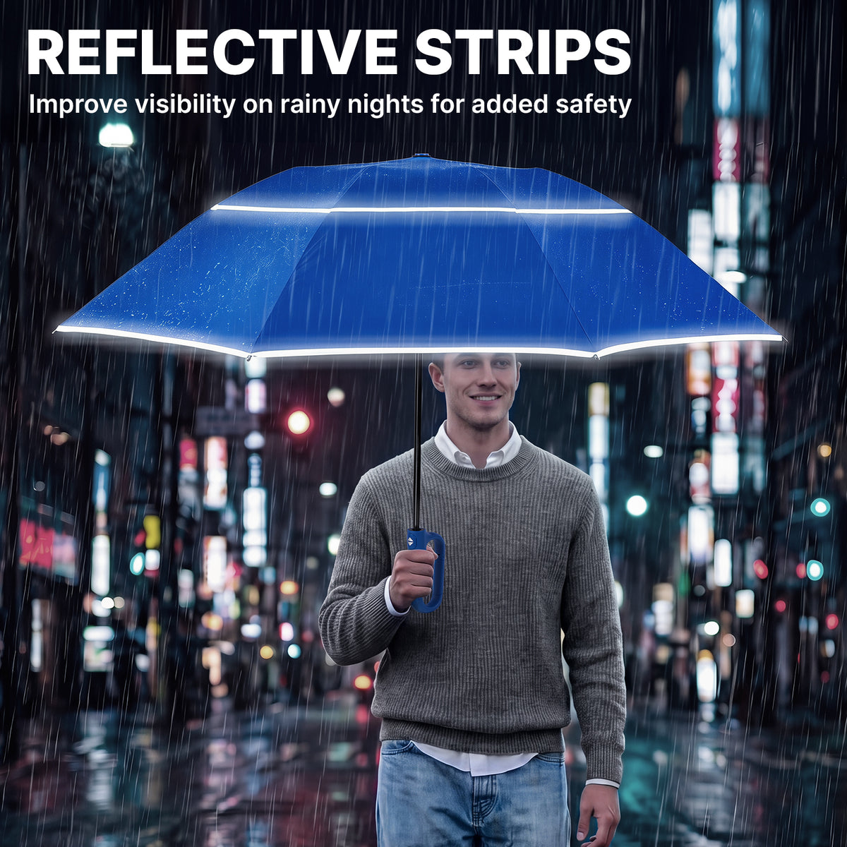 G4Free 46" Inverted Umbrella – Carabiner Handle