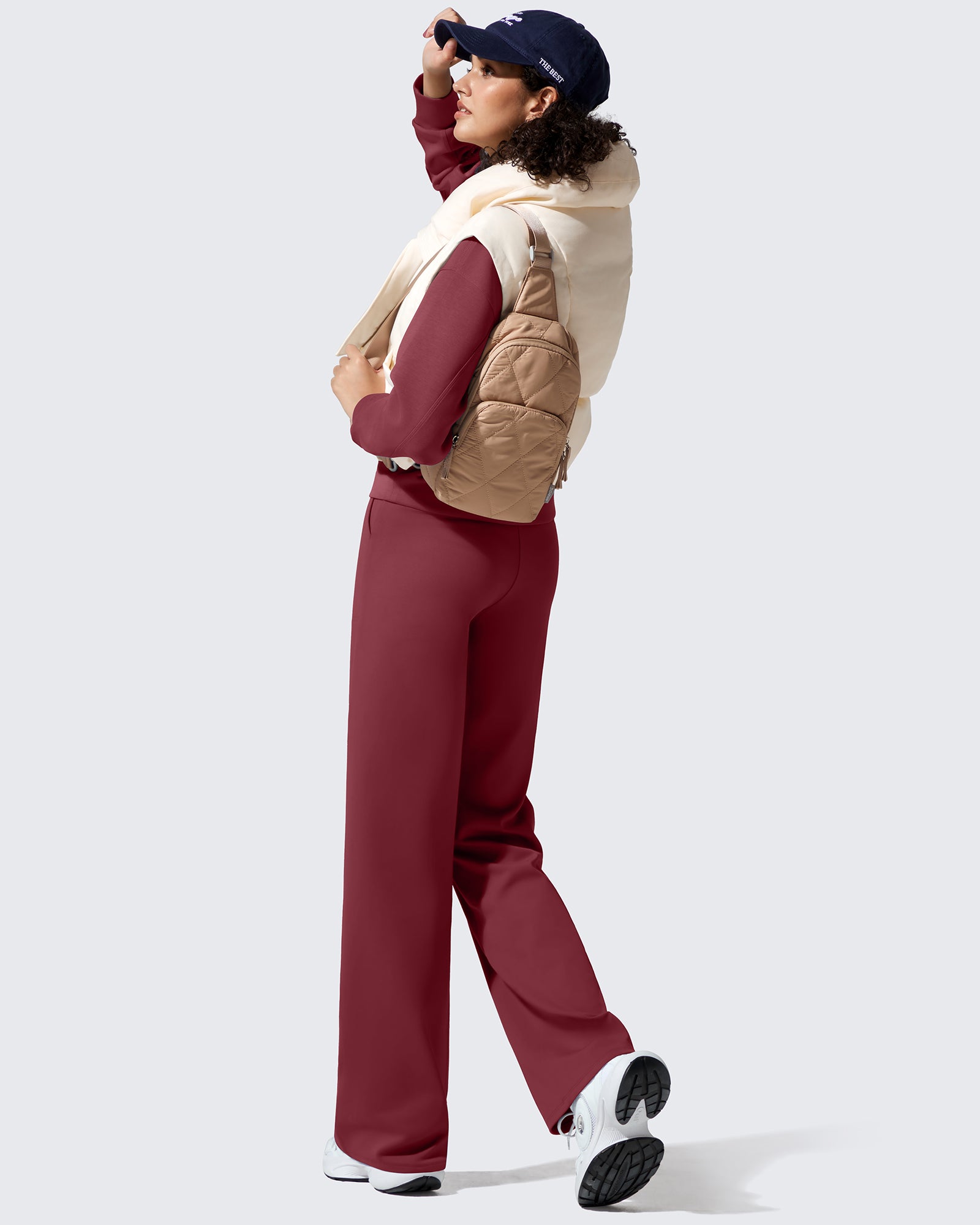 EverGoing Fleece Lined High-Waisted Dressy Pants - G4Free
