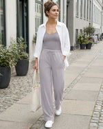 G4Free Chillwhisp Drawstring Wide Leg Pants