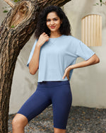 G4Free UPF 50+ Quick Dry Boxy Crop Tee