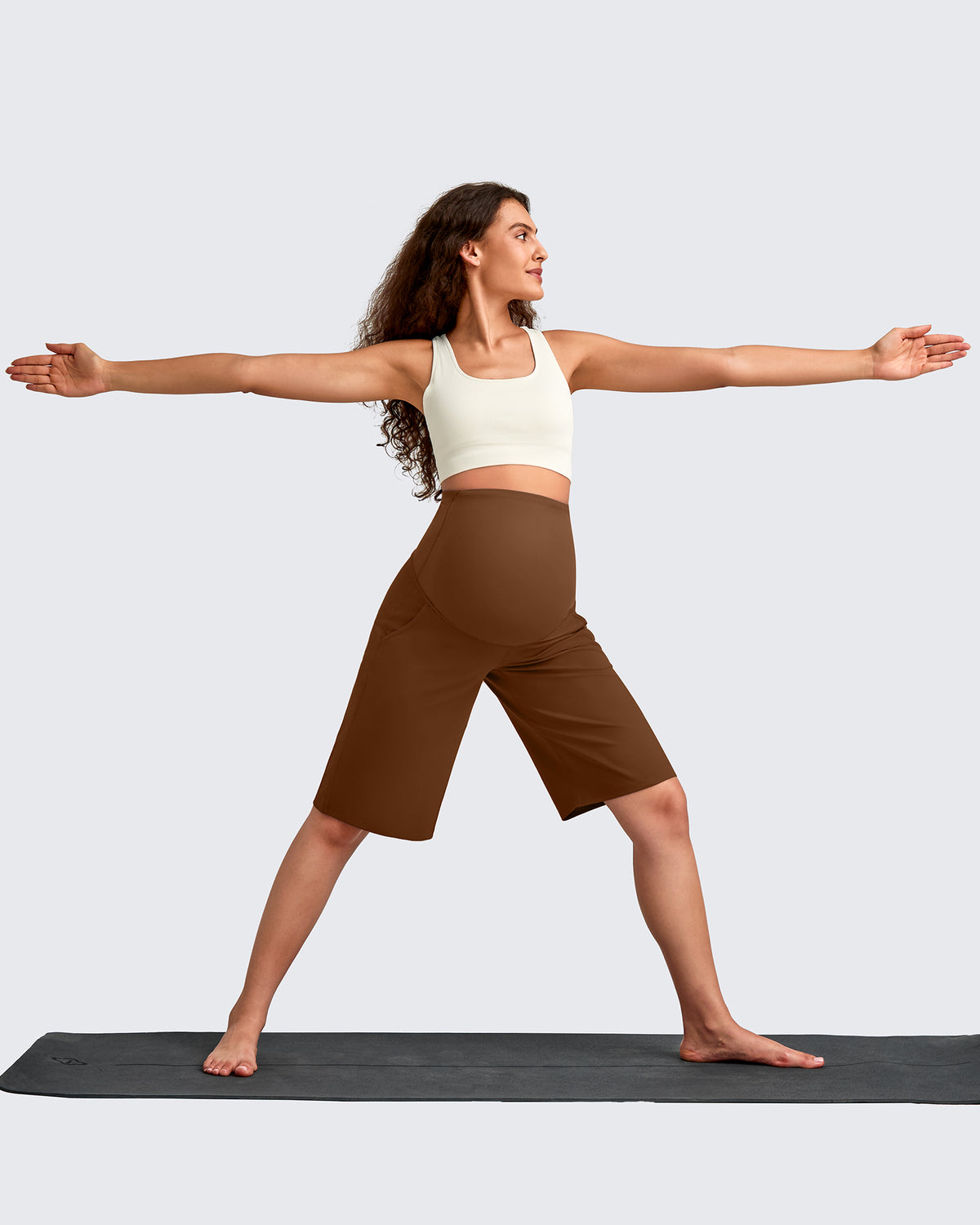 EverGoing Maternity Athletic Bermuda Shorts 12'' - G4Free