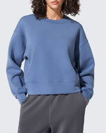Smoofit Crewneck Pullover Loose Sweatshirts - G4Free