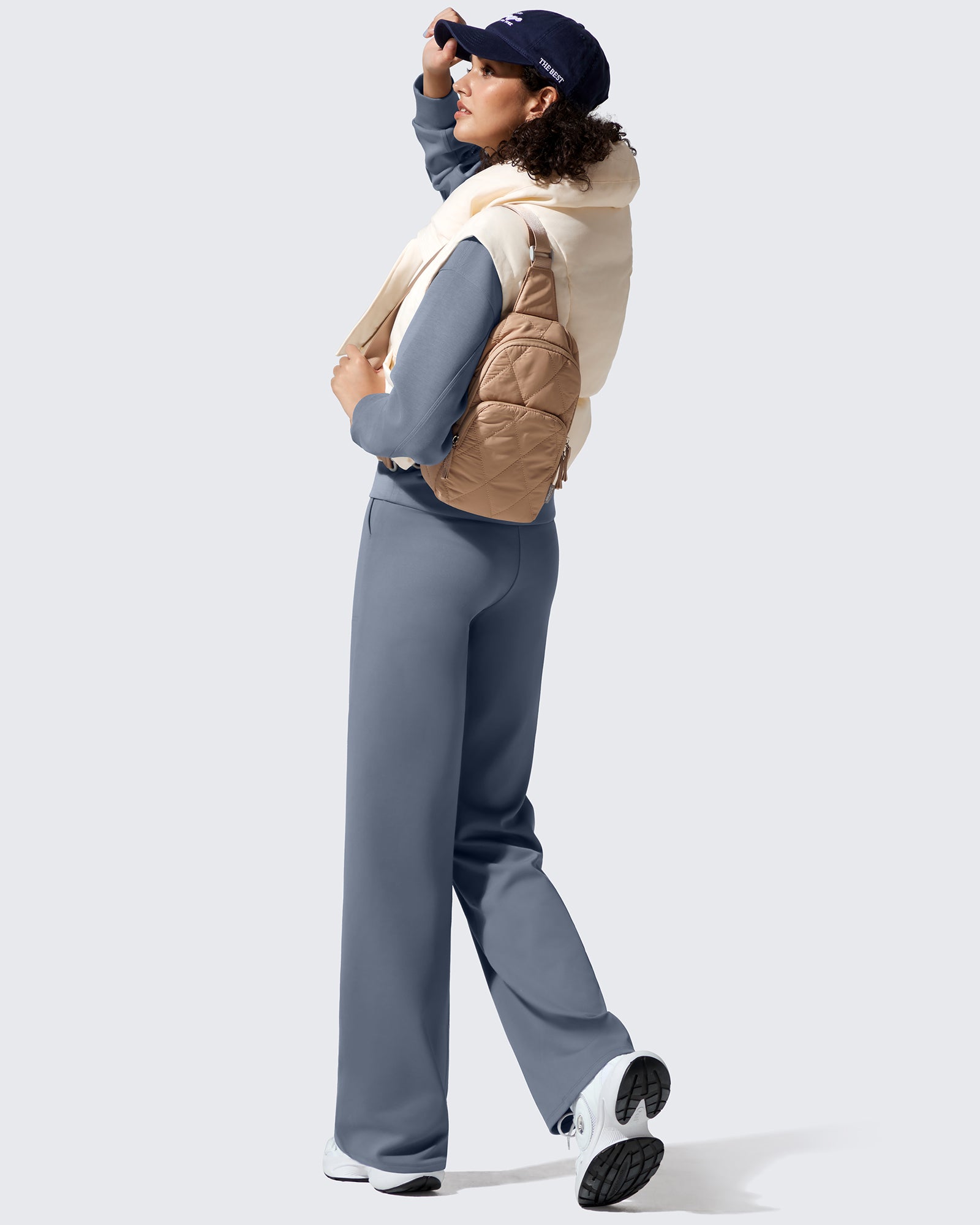 EverGoing Fleece Lined High-Waisted Dressy Pants - G4Free