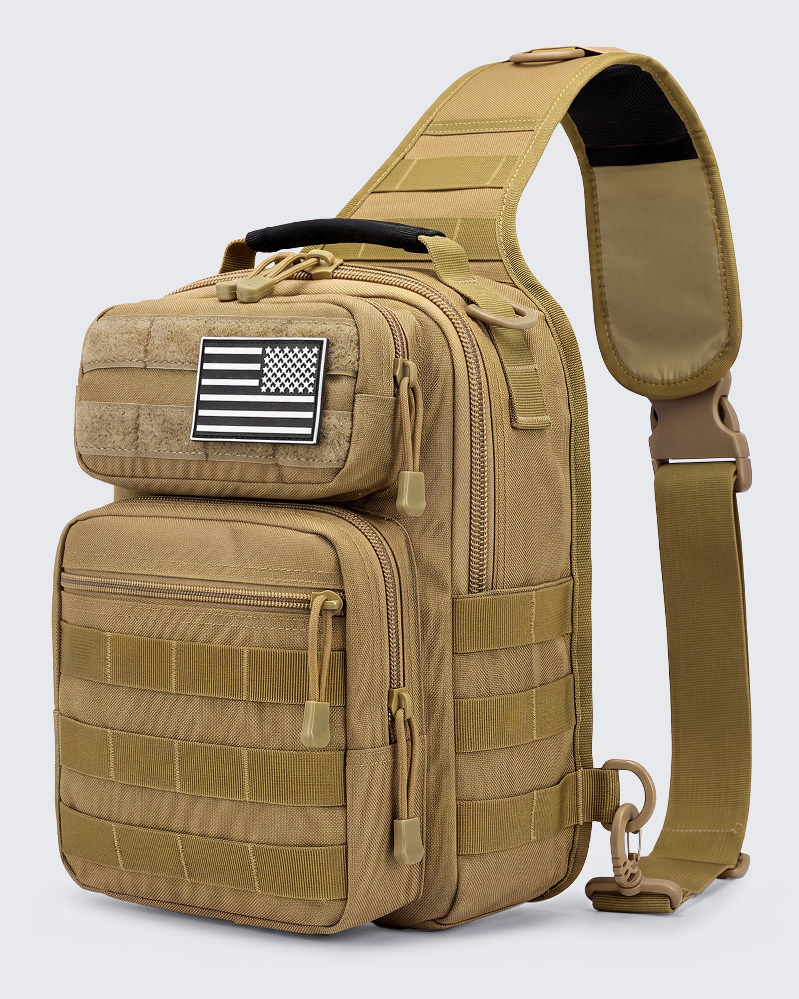 10L Military Tactical Sling Bag MOLLE EDC