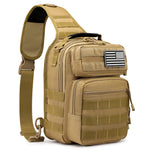 G4Free - 10L Military Tactical Sling Bag MOLLE EDC -D02V719B