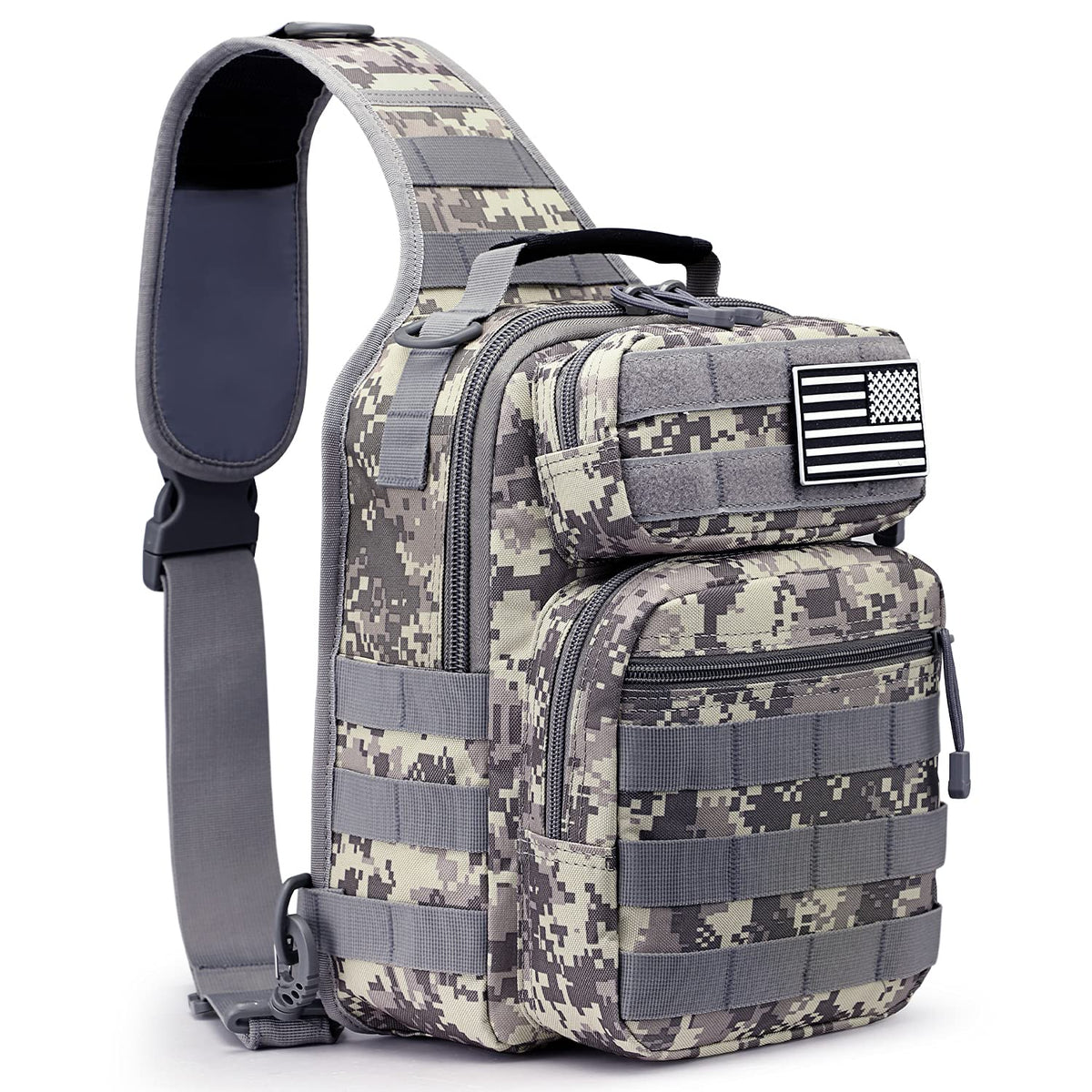 G4Free - 10L Military Tactical Sling Bag MOLLE EDC -D02V719C