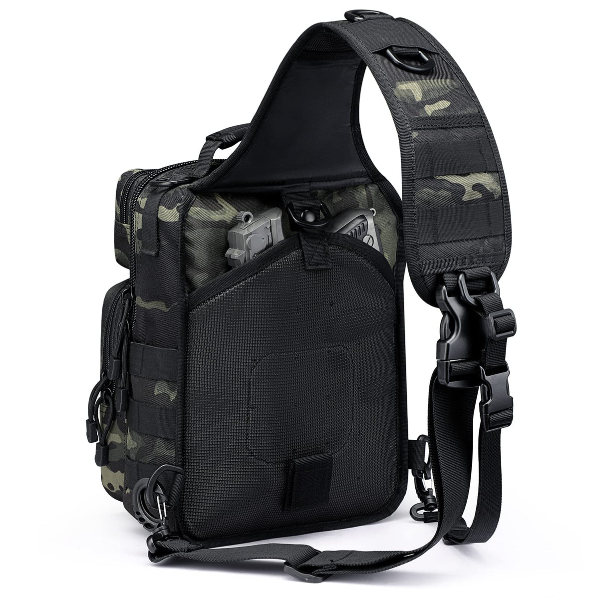G4Free - 10L Military Tactical Sling Bag MOLLE EDC -D02V719F