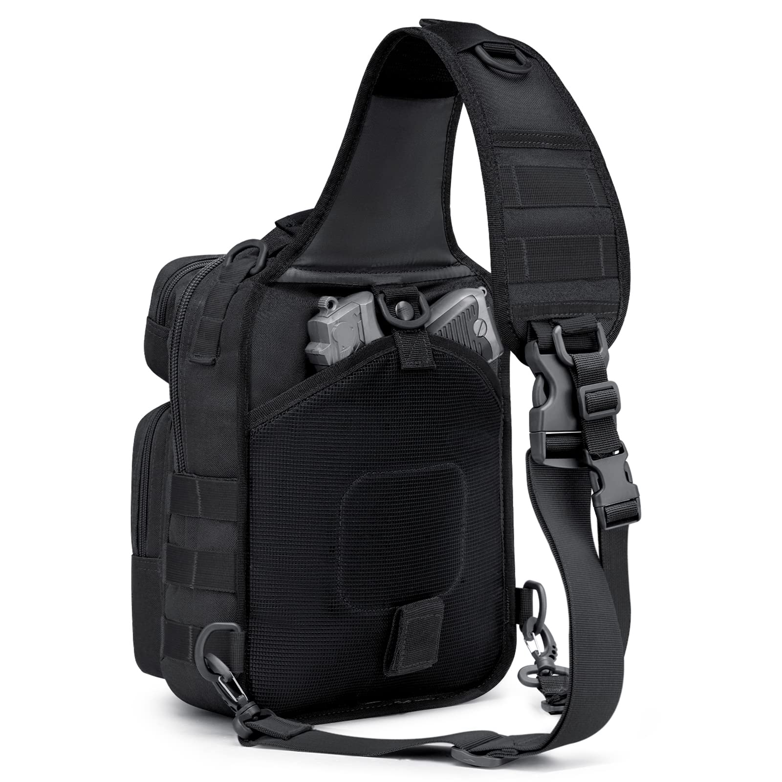 G4Free - 10L Military Tactical Sling Bag MOLLE EDC -D02V719F