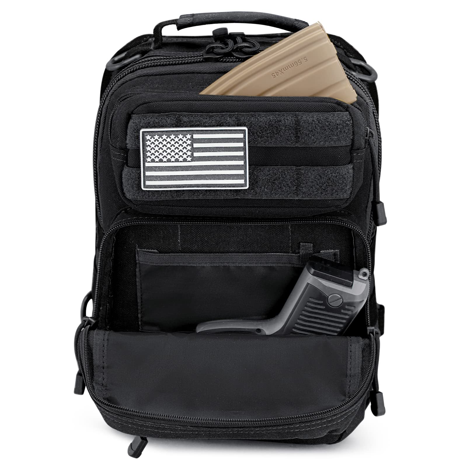 G4Free - 10L Military Tactical Sling Bag MOLLE EDC -D02V719F