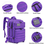 G4Free - 45L Men's Military Tactical Backpack Bug Out Bag -D02V667B