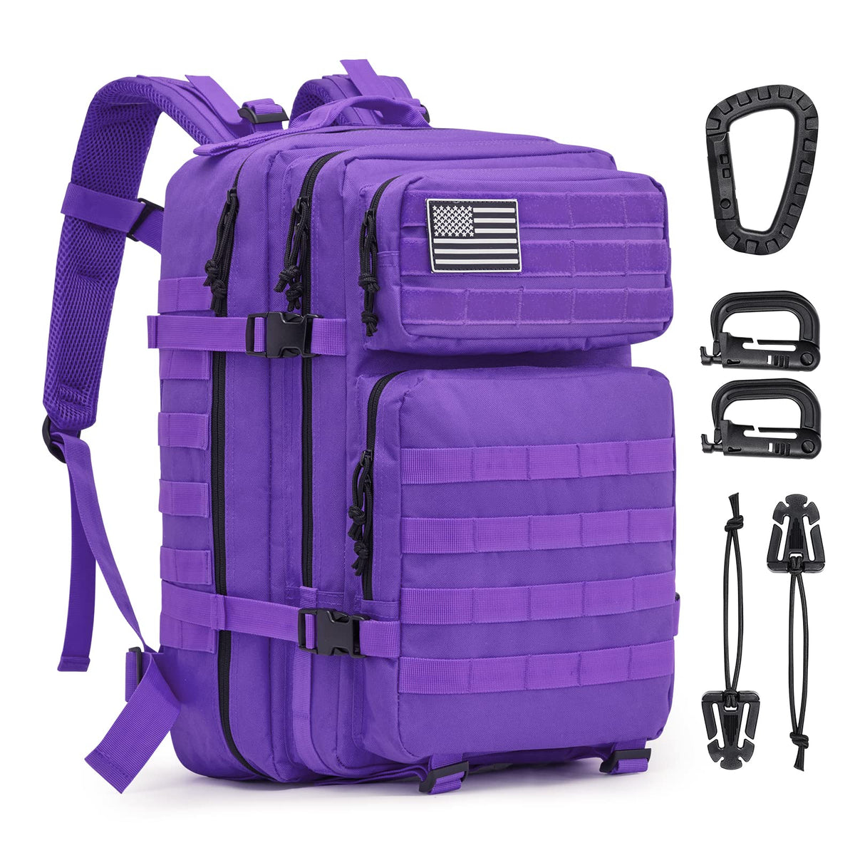 G4Free - 45L Men's Military Tactical Backpack Bug Out Bag -D02V667E
