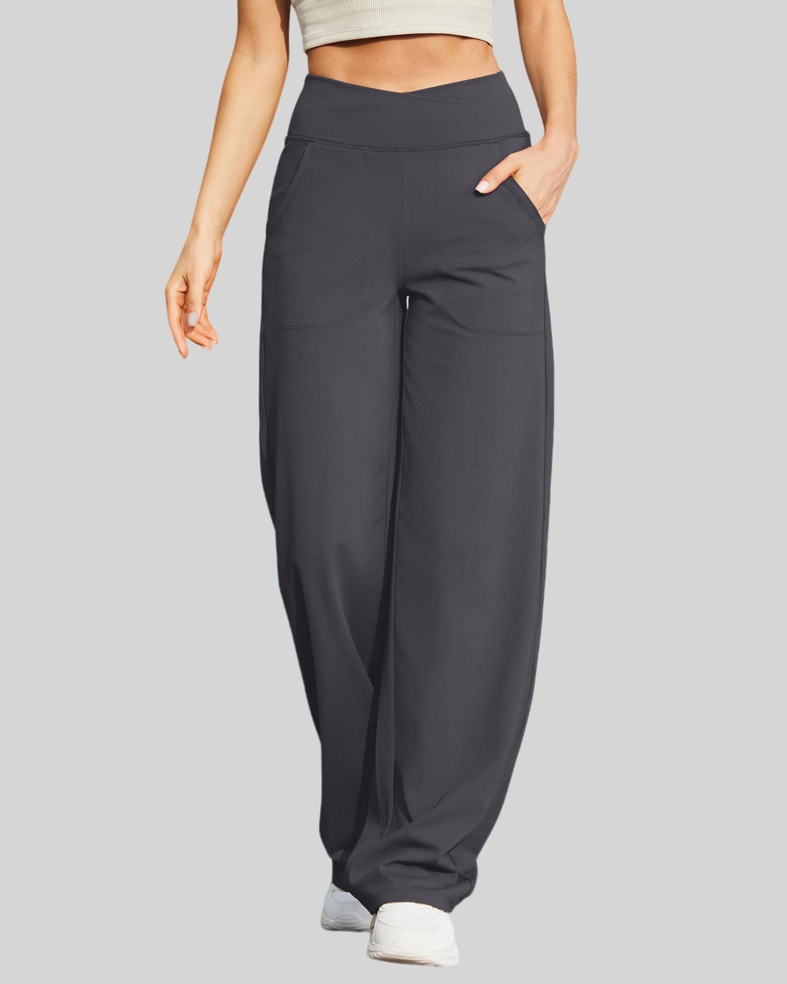G4Free Activewear - EverGoing Wide Leg High-Waist Casual Pants- Limited Offer -GF23D170AF-XS-GF22D061AF-XS-GF23D170AA-S-GF22D061AA-S-GF23D171AA-S