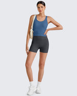 G4Free - BareFeel Built in Bra Workout Tank Tops -GF25L333AA-S