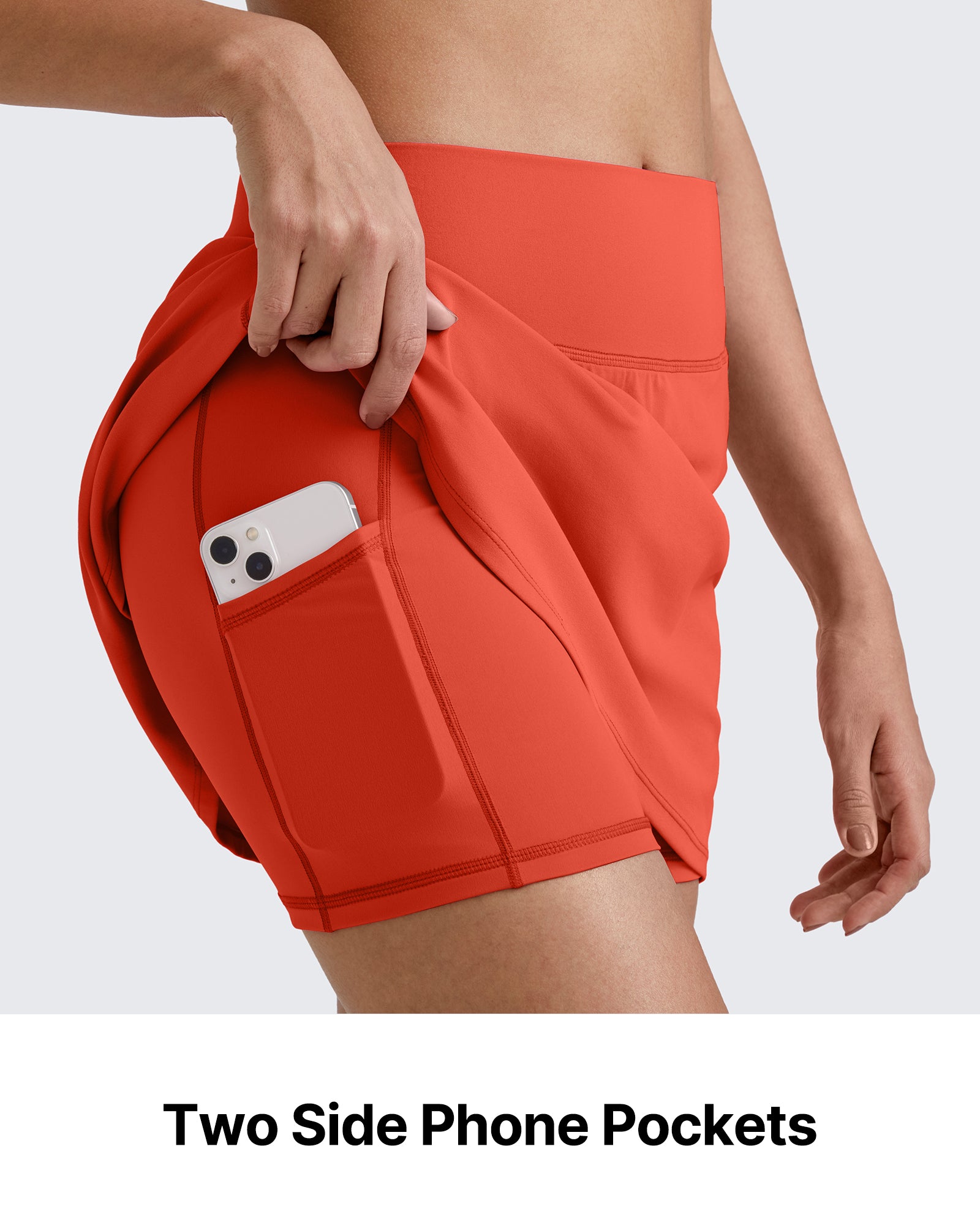 G4Free - BareFeel Casual Inner Shorts Tennis Skirts 15'' -GF25H393AA-S