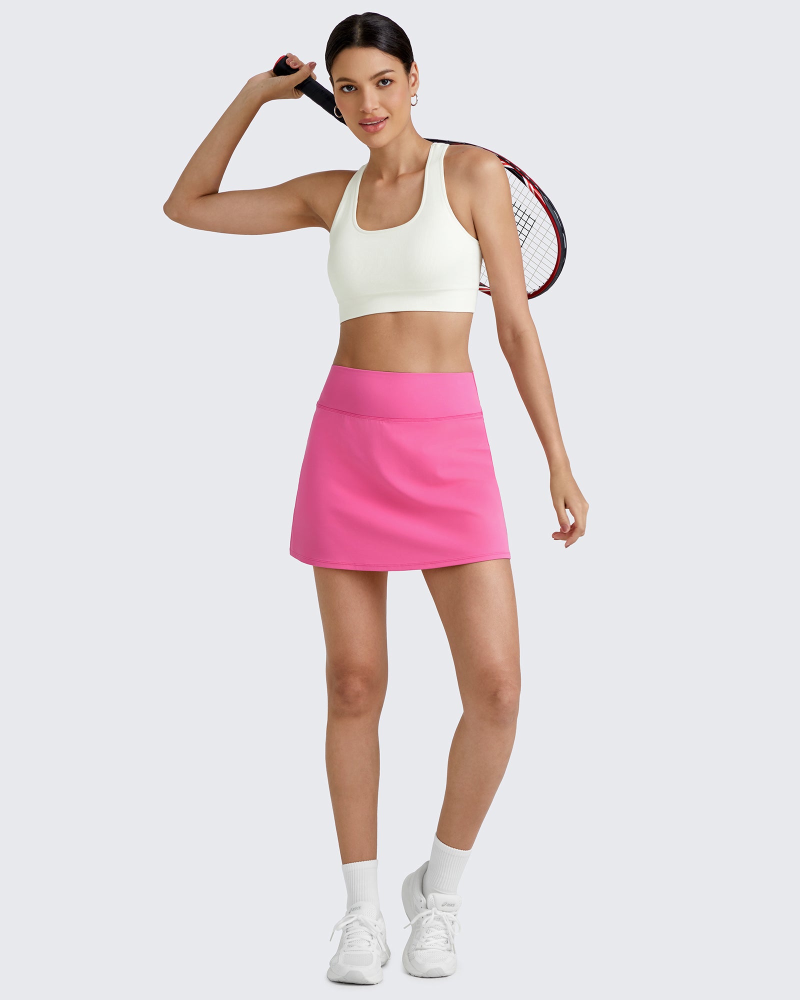 G4Free - BareFeel Casual Inner Shorts Tennis Skirts 15'' -GF25H393AA-S