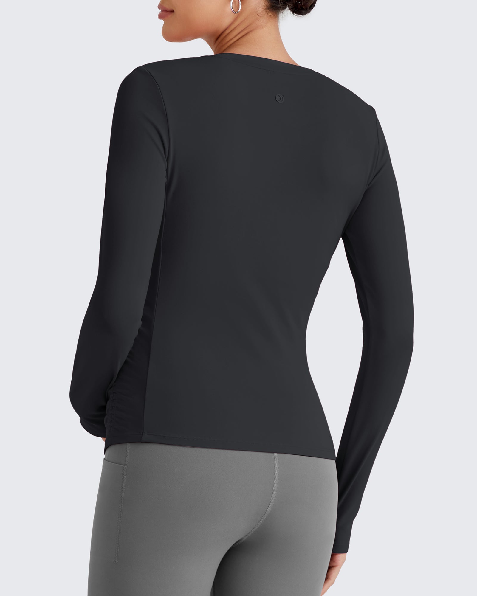G4Free - BareFeel Crew Neck Ruches Maternity Long Sleeve -GF25BY380CA-S
