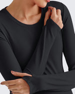 G4Free - BareFeel Crew Neck Ruches Maternity Long Sleeve -GF25BY380CA-S