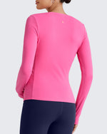 G4Free - BareFeel Crew Neck Ruches Maternity Long Sleeve -GF25BY380CA-S