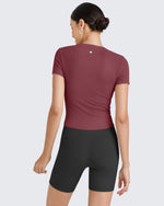 G4Free - BareFeel Half Zip Slim Fit Athletic Shirts -GF25K335DA-S