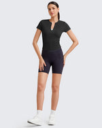G4Free - BareFeel Half Zip Slim Fit Athletic Shirts -GF25K335DA-S