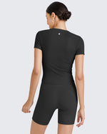 G4Free - BareFeel Half Zip Slim Fit Athletic Shirts -GF25K335DA-S