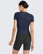 G4Free - BareFeel Half Zip Slim Fit Athletic Shirts -GF25K335DA-S