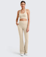 G4Free - BareFeel High-Rise Flare Yoga Casual Pants -GF24A329AA-S