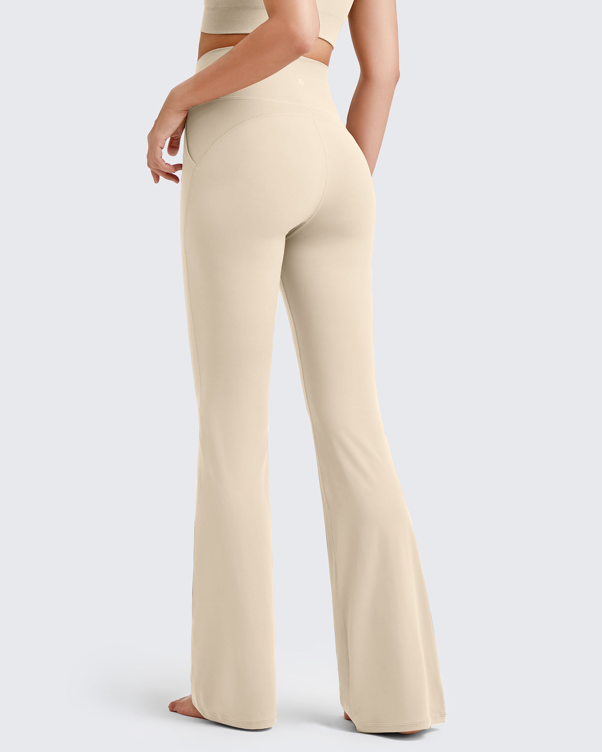 G4Free - BareFeel High-Rise Flare Yoga Casual Pants -GF24A329AA-S
