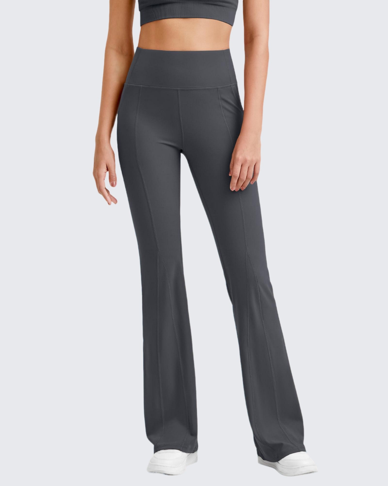 G4Free - BareFeel High-Rise Flare Yoga Casual Pants -GF24A329AA-S