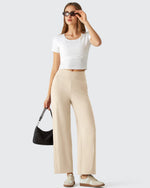 G4Free - BareFeel High Stretch Ankle Wide Leg Yoga Pants -GF26J781A001A-S
