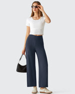 G4Free - BareFeel High Stretch Ankle Wide Leg Yoga Pants -GF26J781A001A-S