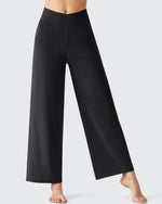 G4Free - BareFeel High Stretch Ankle Wide Leg Yoga Pants -GF26J781A001A-S