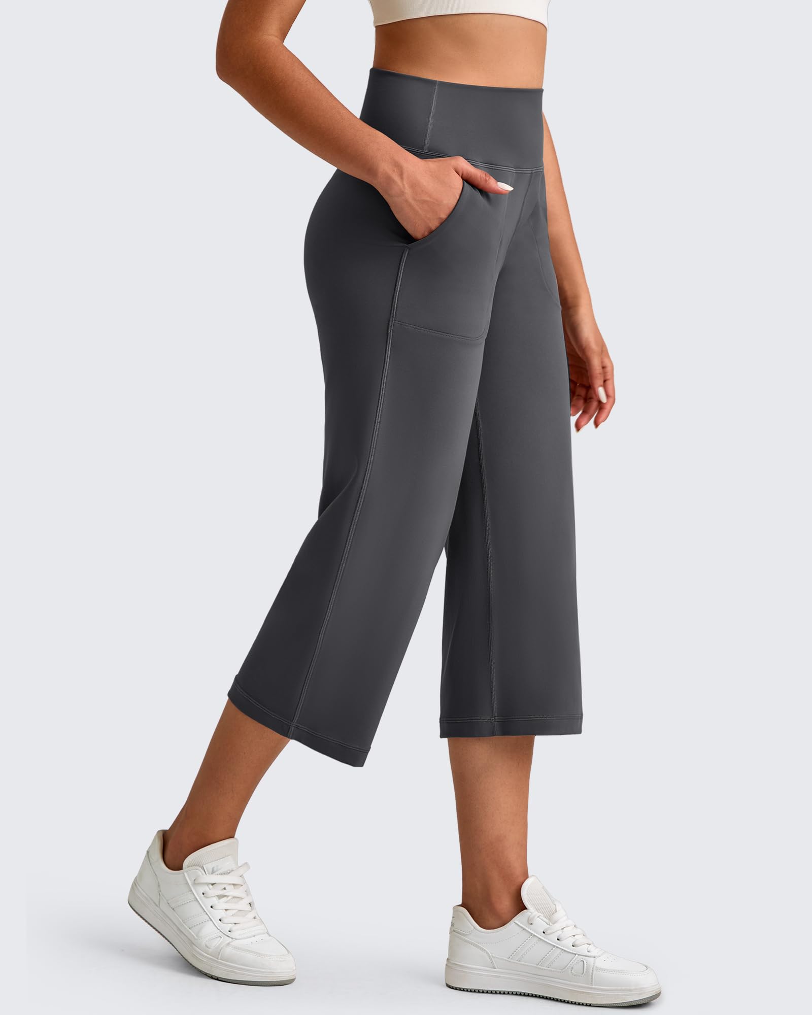 G4Free - BareFeel High Waist Capri Pants -GF25J494AA-S