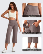 G4Free - BareFeel High Waist Capri Pants -GF25J494AA-S