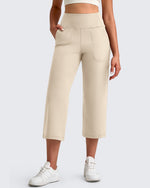 G4Free - BareFeel High Waist Capri Pants -GF25J494BA-S