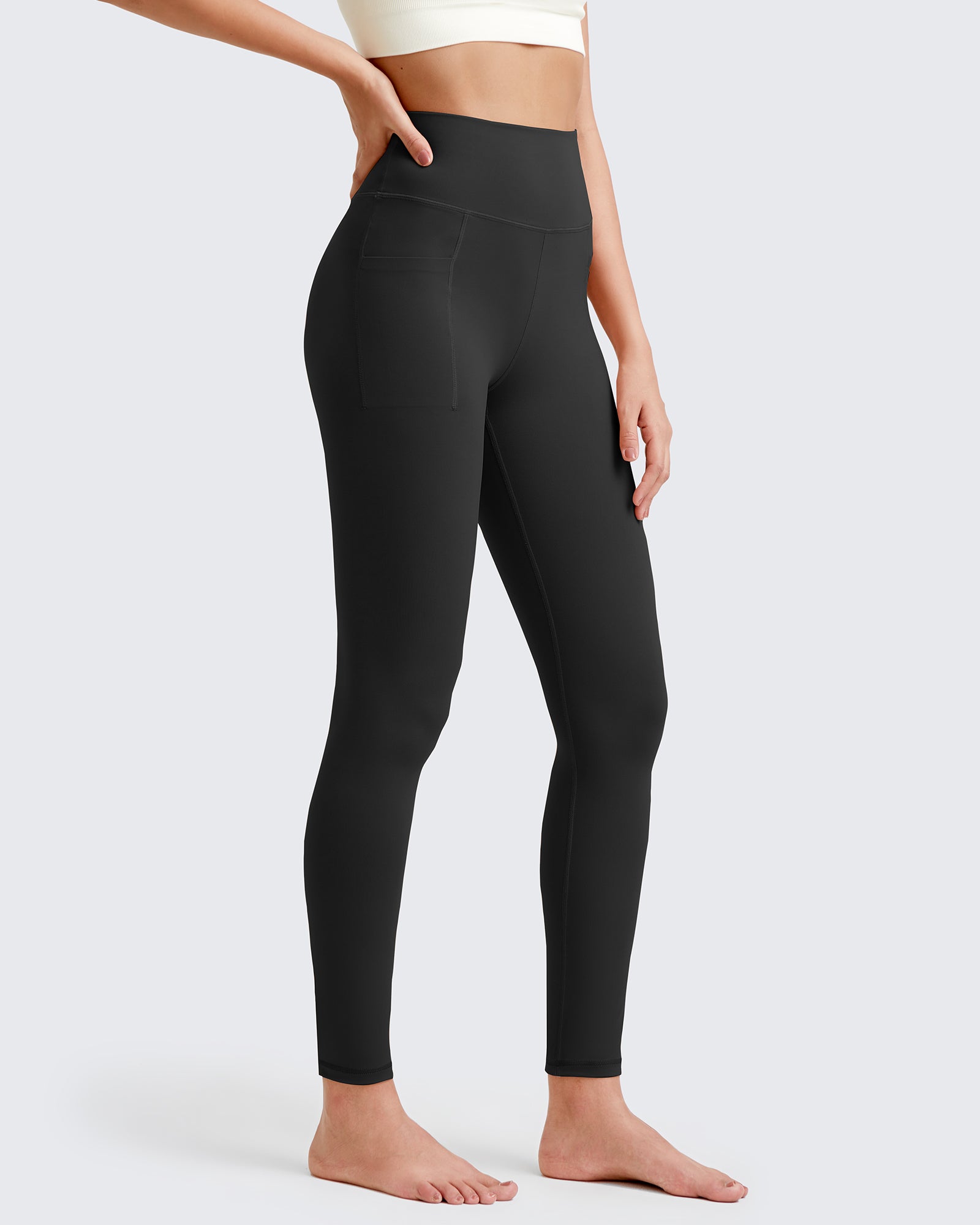 G4Free - BareFeel High-Waist Workout Yoga Leggings -GF24A334AF-XS