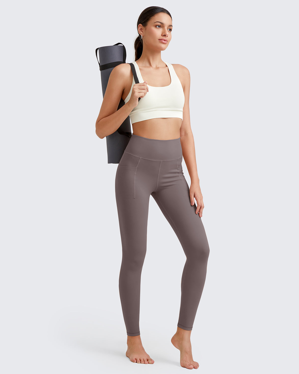 G4Free - BareFeel High-Waist Workout Yoga Leggings -GF24A334AF-XS