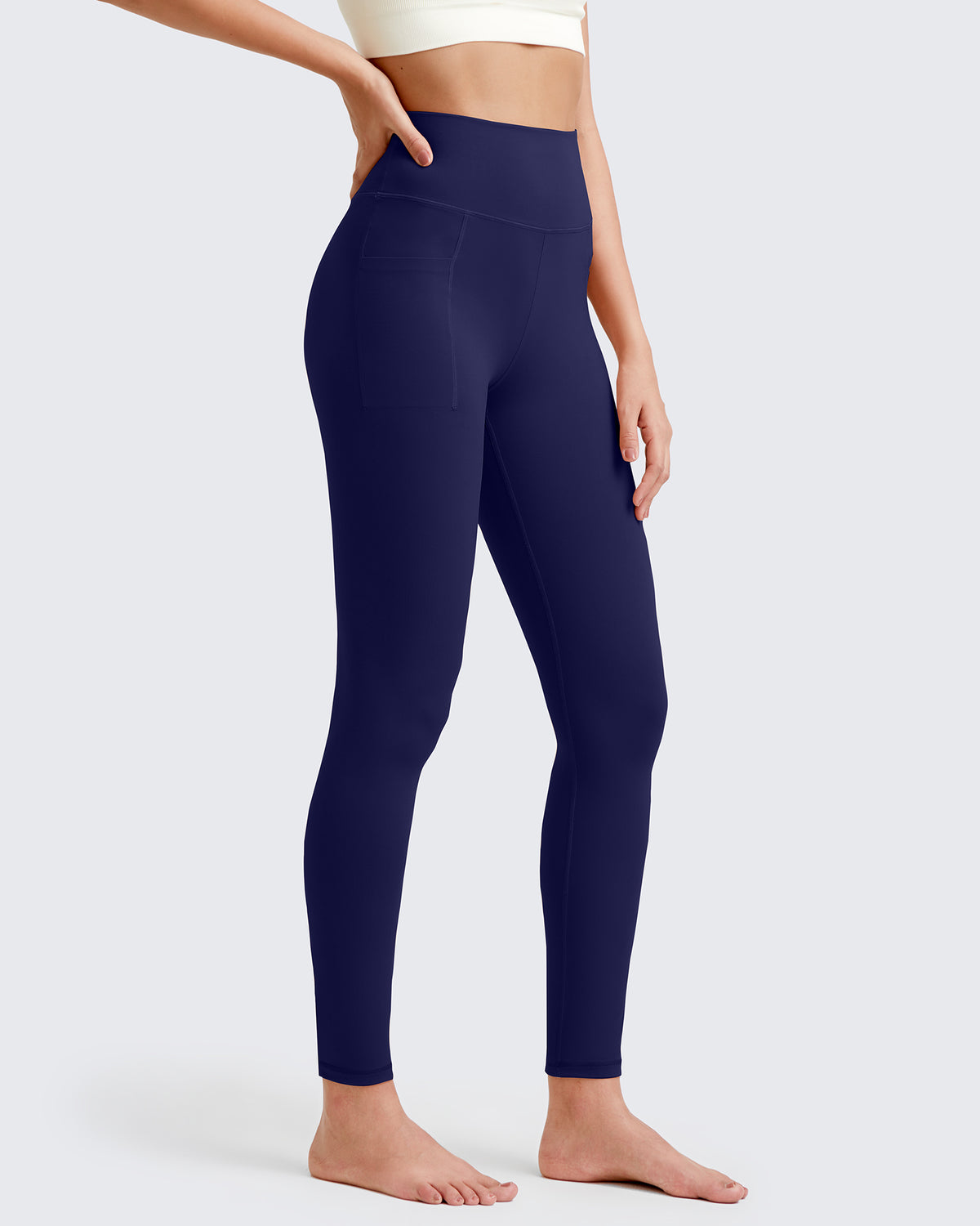 G4Free - BareFeel High-Waist Workout Yoga Leggings -GF24A334AF-XS