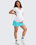 G4Free - BareFeel Inner Shorts Maternity Workout Skirt -GF25HY520AA-S