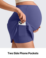 G4Free - BareFeel Inner Shorts Maternity Workout Skirt -GF25HY520AA-S
