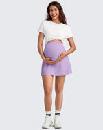 G4Free - BareFeel Inner Shorts Maternity Workout Skirt -GF25HY520AA-S