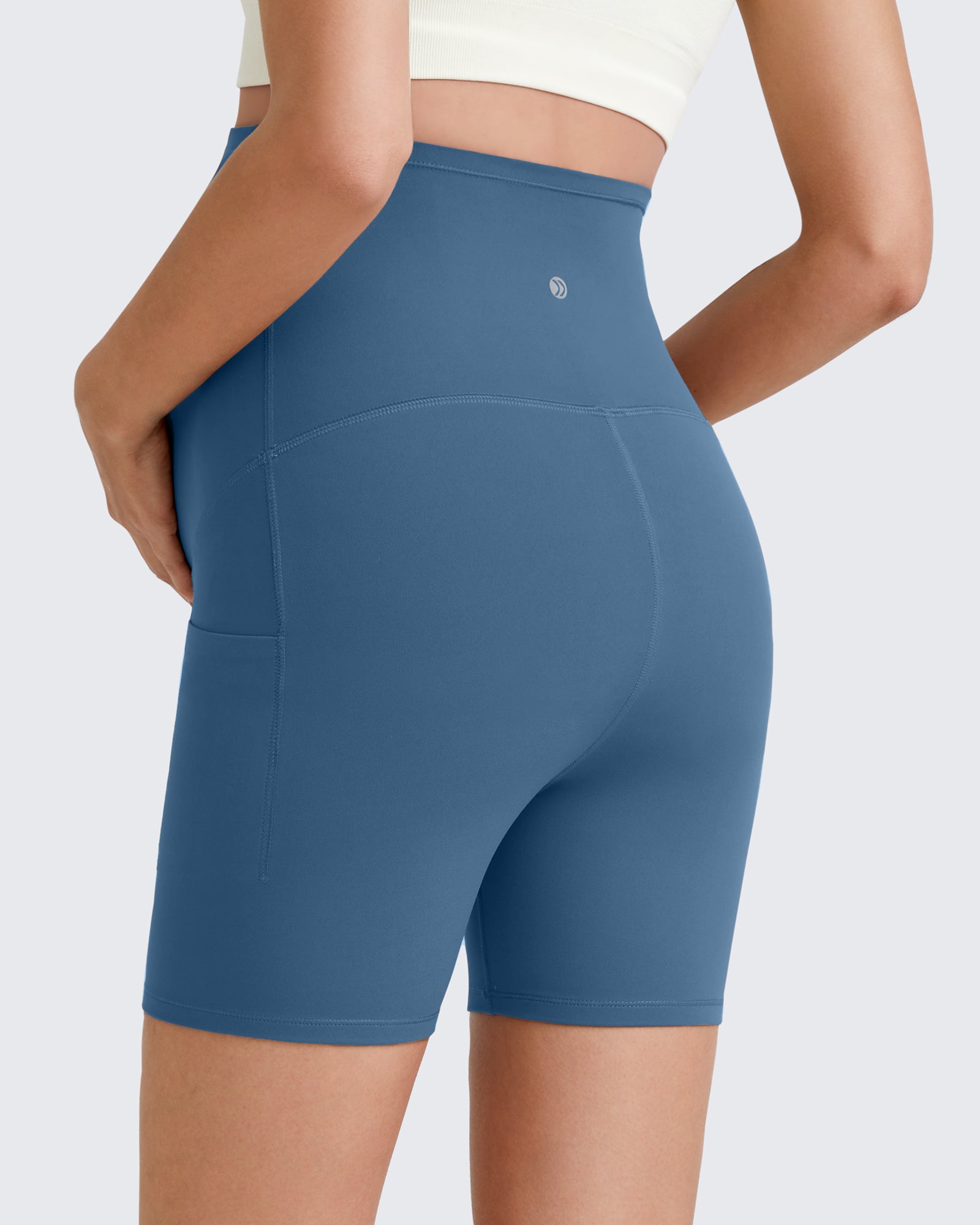 G4Free - BareFeel Maternity Athletic Legging Shorts 5'' -GF25AY336AA-S
