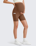 G4Free - BareFeel Maternity Athletic Legging Shorts 5'' -GF25AY336AA-S